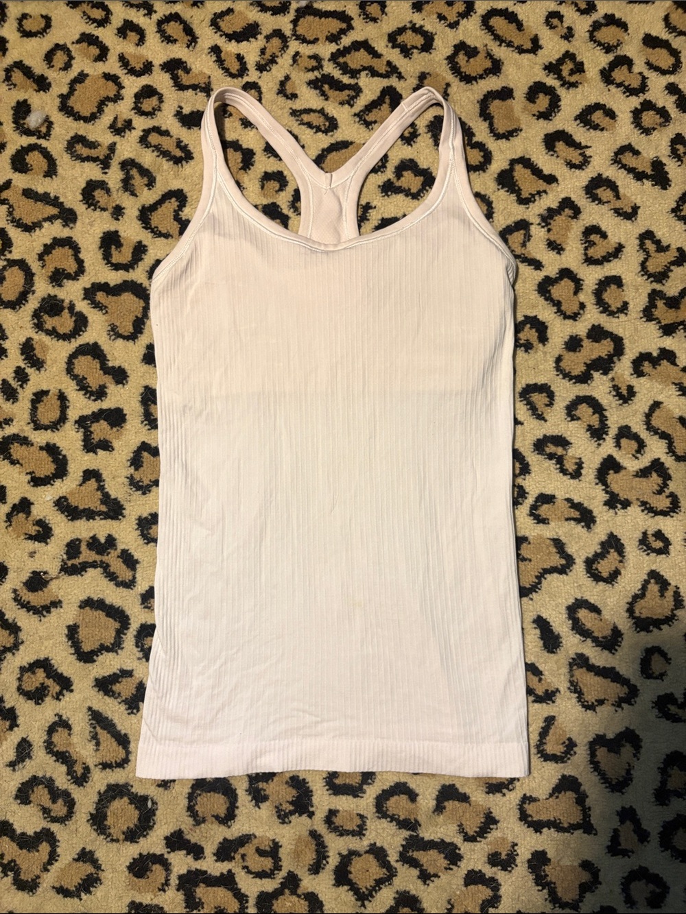Pink lululemon tank